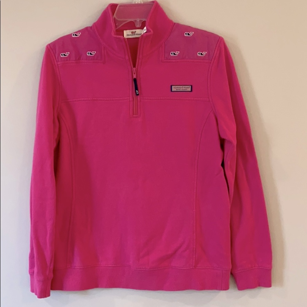 Vineyard Vines Ladies Quarter-Zip Shep Shirt, Sz M